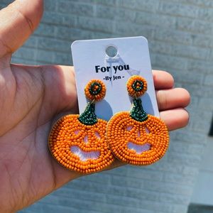 Pumpkin Earrings